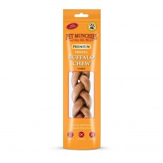 Pet Munchies Buffalo Dental Chew Large - 90g Pet Munchies Buffalo Dental Chew Large - 90g