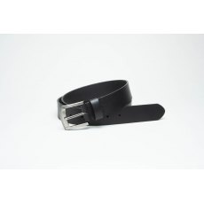 Charles Smith 35mm Leather Belt With Gun Metal Buckle