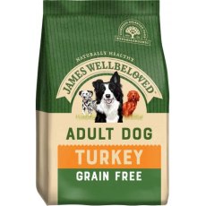 James Wellbeloved Grain Free Turkey Dog Food - 10kg James Wellbeloved Grain Free Turkey Dog Food - 10kg