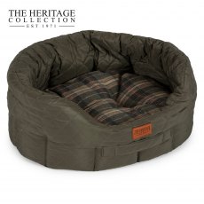 Ancol Quilted Oval Bed - 70cm Ancol Quilted Oval Bed - 70cm