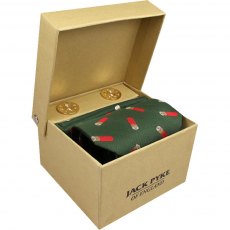 Jack Pyke Tie, Hanky And Cufflinks Gift Set Jack Pyke Tie, Hanky And Cufflinks Gift Set