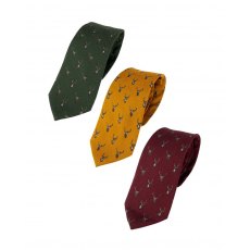 Jack Pyke Stag Silk Tie Jack Pyke Stag Silk Tie