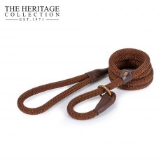 Ancol Deluxe Nylon Rope Slip Lead - 1.50m X 12mm Ancol Deluxe Nylon Rope Slip Lead - 1.50m X 12mm