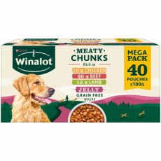 Winalot Dog Pouches - 40pk Winalot Dog Pouches - 40pk