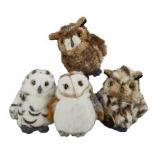 Living Nature Assorted Soft Toy Owl - 13cm Living Nature Assorted Soft Toy Owl - 13cm