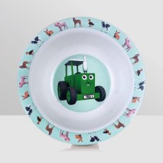Tractor Ted Bamboo Bowl