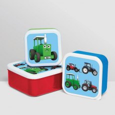 Tractor Ted Stacking Snack Pots - Set Of 3 Tractor Ted Stacking Snack Pots - Set Of 3