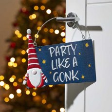 TK Christmas Hanging Sign