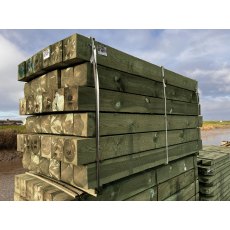 Treated Timber - 2.4m X 175mm X 175mm - Uc4 - 4 Way Tops
