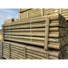 Treated Jump Pole - Machined Round - 3.66m X 100mm Treated Jump Pole - Machined Round - 3.66m X 100mm