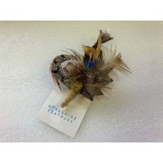 Yorkshire Feathers Hat / Lapel Pin - Small