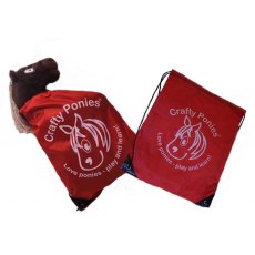 Crafty Ponies Drawstring Bags Crafty Ponies Drawstring Bags