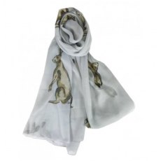 Grays Print Chiffon Scarf