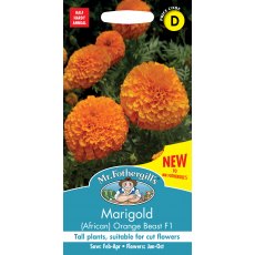 Fothergills Marigold (african) Orange Beast F1 Fothergills Marigold (african) Orange Beast F1
