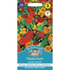 Fothergills Nasturtium Alaska Mixed Fothergills Nasturtium Alaska Mixed