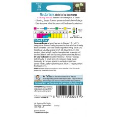 Fothergills Nasturtium Tip Top D Orange