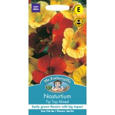 Fothergills Nasturtium Tip Top Mixed Fothergills Nasturtium Tip Top Mixed