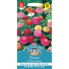 Fothergills Zinnia Sunbow Mixed