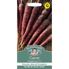 Fothergills Carrot Purple Sun F1