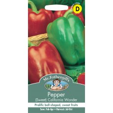 Fothergills Pepper Sweet California Wonder Fothergills Pepper Sweet California Wonder