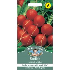 Fothergills Radish Scarlet Globe Fothergills Radish Scarlet Globe