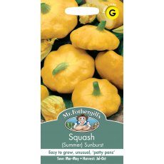 Fothergills Squash(summer) Sunburst F1 Fothergills Squash(summer) Sunburst F1
