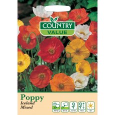 Poppy Iceland Mixed C V Seeds