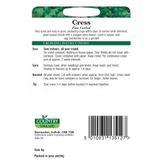 Cress Fine Curled C V Seeds