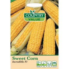 Sweetcorn Incredible F1 C V Seeds