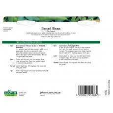 Broad Bean The Sutton C V Seeds