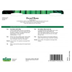 Dwarf Bean Tendergreen C V Seeds