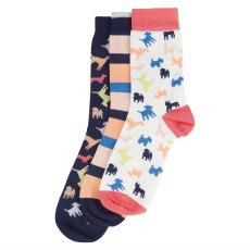 Barbour Multi Dog Sock Set