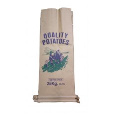 Paper Potato Sacks - 25kg Paper Potato Sacks - 25kg