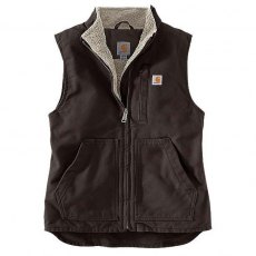 Carhartt Ladies' Duck Sherpa Mock Neck Vest Carhartt Ladies' Duck Sherpa Mock Neck Vest