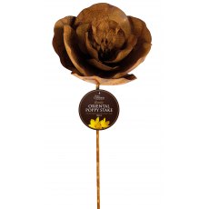 Tom Chambers Plant Stakes Rusty Oriental Poppy Tom Chambers Plant Stakes Rusty Oriental Poppy