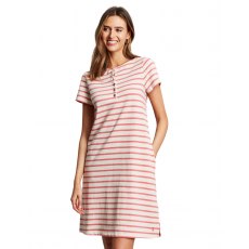 Joules Henley Button Down Dress