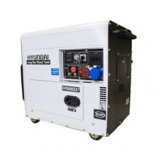 Hyundai DHY8000SELR-T 5.8kW 3-phase Silent Long Run Diesel Generator