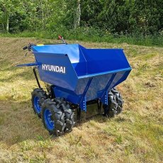 Hyundai 196cc 4-Wheel Drive 500kg Payload Mini Dumper / Power Barrow | HYMD500