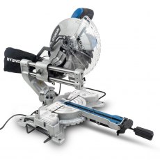Hyundai 2000W Electric Mitre Saw / Chop Saw with 255mm Blade, 230V | HYMS2000E