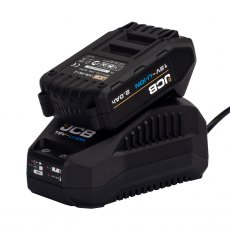 JCB 18V BRUSHLESS COMBI DRILL 1X 2.0AH LITHIUM-ION BATTERY | 21-18BLCD-2X-B