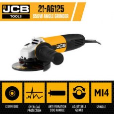 JCB 850W 125mm Angle Grinder 240V | 21-AG125