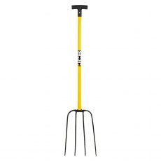 JCB Professional Manure Fork 4 Prong T Handle | JCBMF11 JCB Professional Manure Fork 4 Prong T Handle | JCBMF11