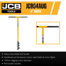 JCB Professional 4 Fence Post Auger | JCB04AUG JCB Professional 4 Fence Post Auger | JCB04AUG