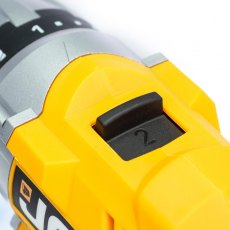 JCB 18V Drill Driver 1x2.0Ah Lithium-Ion Battery and 2.4A fast charger | 21-18DD-2XB
