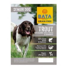 BATA Grain Free Complete Senior Dog Food - 12kg