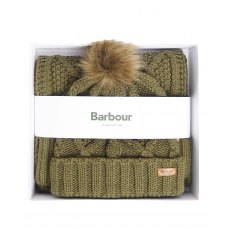 Barbour Ridley Beanie & Scarf Gift Set