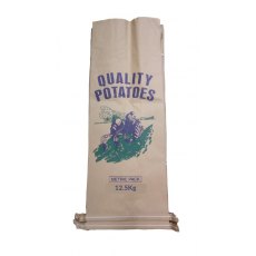 Paper Potato Sacks - 12.5kg Paper Potato Sacks - 12.5kg