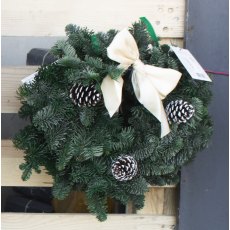 Classic Cones Wreath - 8"