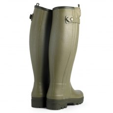 Le Chameau Women's Chasseur Neoprene Wellingtons - Vert Vierzon