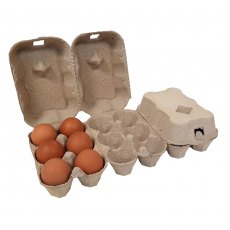 ETON Plain Grey Egg Boxes - 462pk